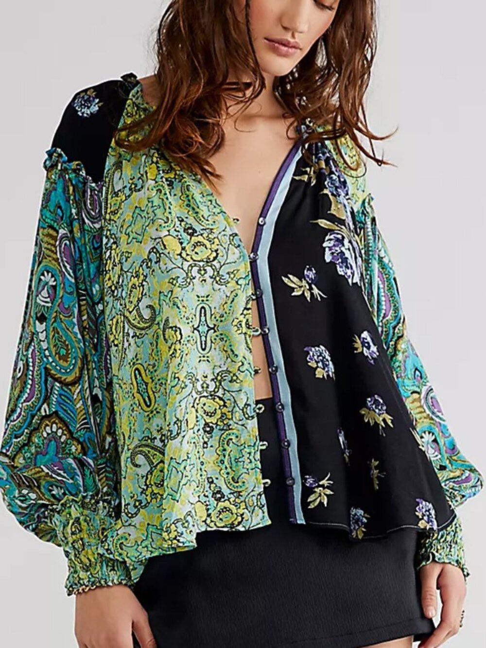 Free People Gemini Blouse Small